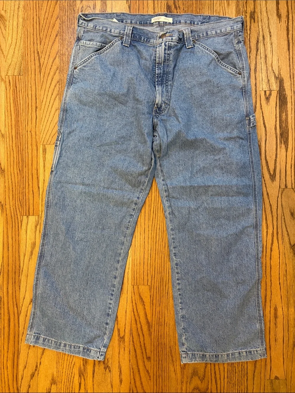 Levi Strauss Signature Edition Carpenter Jeans 40X30 Grunge Cargo Skater Baggy